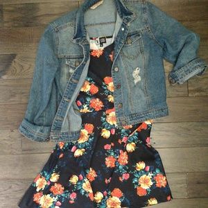 Floral Tank Dress